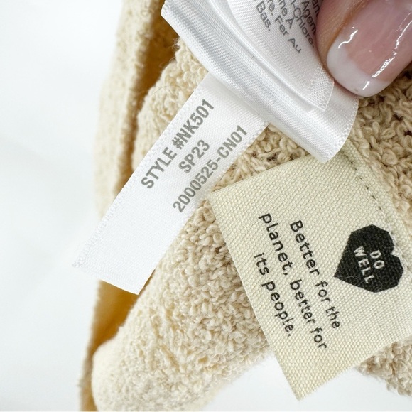 ✅ MADEWELL CREAM Ribbed Sleeveless Midi Sweater Dress SIZE LARGE SP23 - Picture 7 of 7